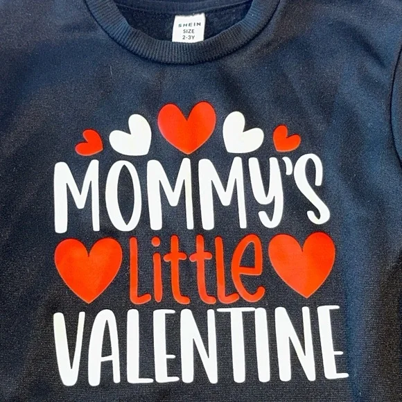 Mommy’s Little Valentine Sweatshirt - Picture 2 of 3